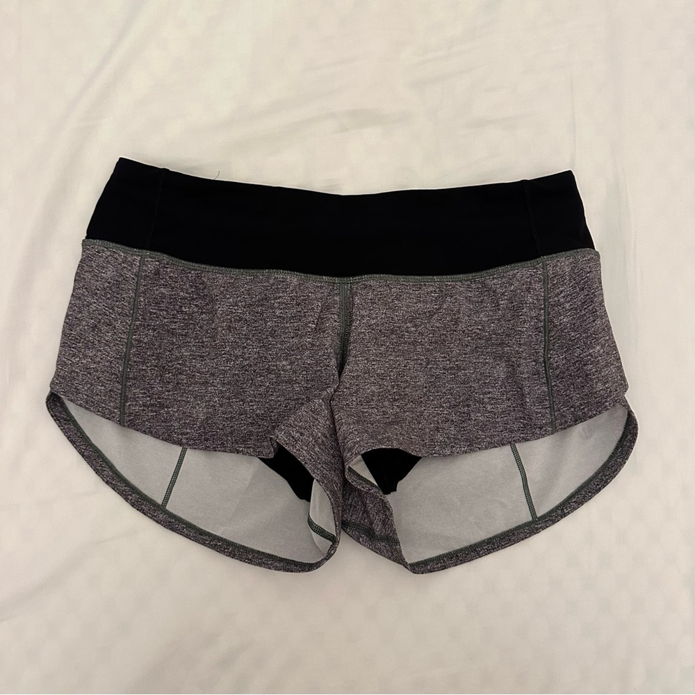 Women’s Lululemon Speed Up Shorts size 4; 2.5” inseam